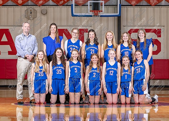 2025-2026 MS Girls Basketball Team & Individual